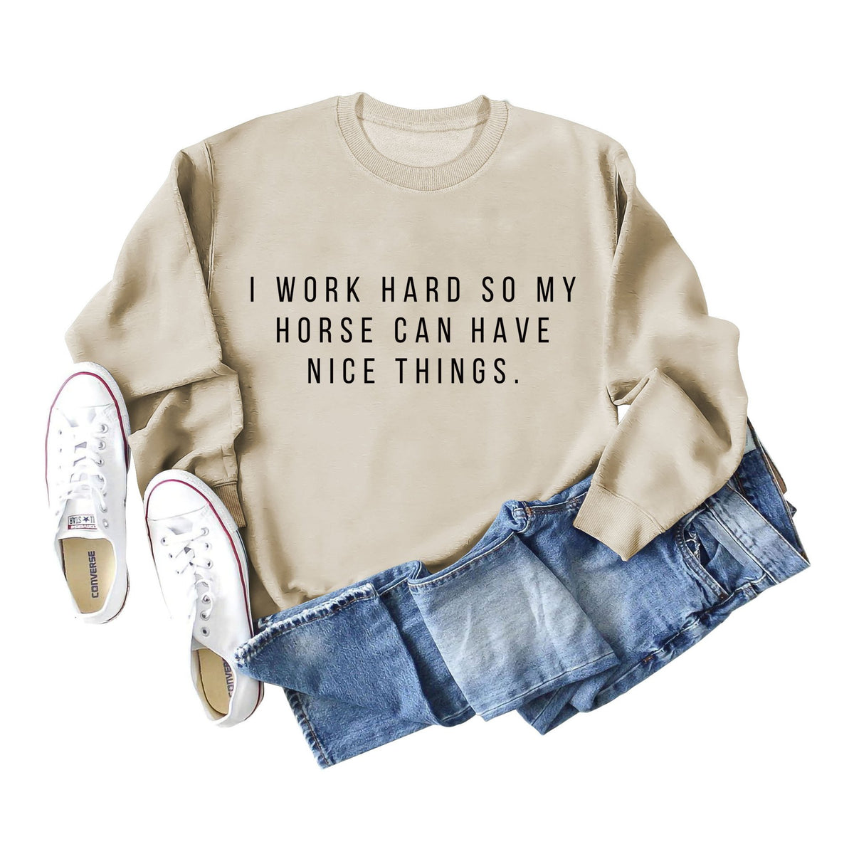 Casual Women's Autumn Winter Letter Sweater