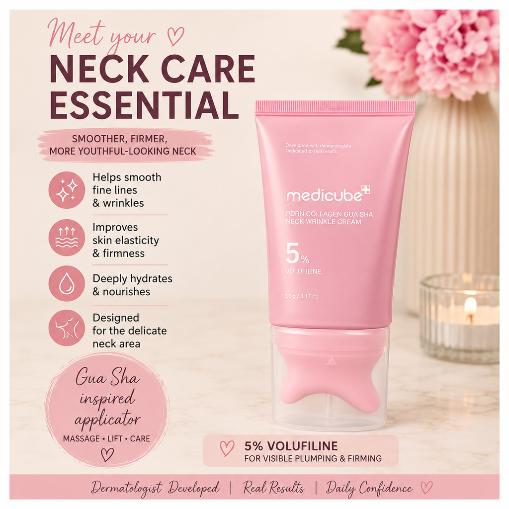 Medicube PDRN Neck Wrinkle Cream | كريم Medicube PDRN لتجاعيد الرقبة