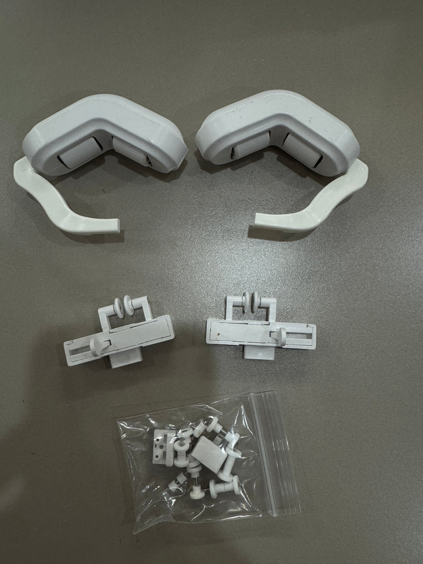 Smart automatic curtain opener robot installed on curtain rod