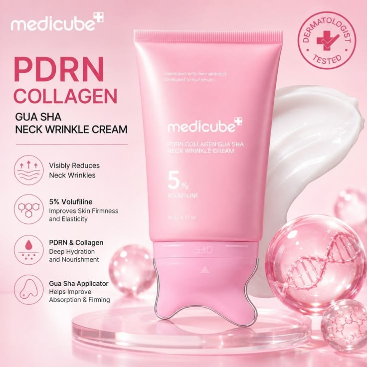 Medicube PDRN Neck Wrinkle Cream | كريم Medicube PDRN لتجاعيد الرقبة