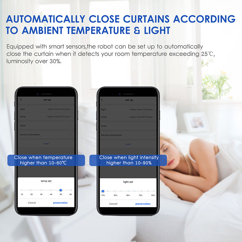 Smart electric curtain motor for home curtain automation