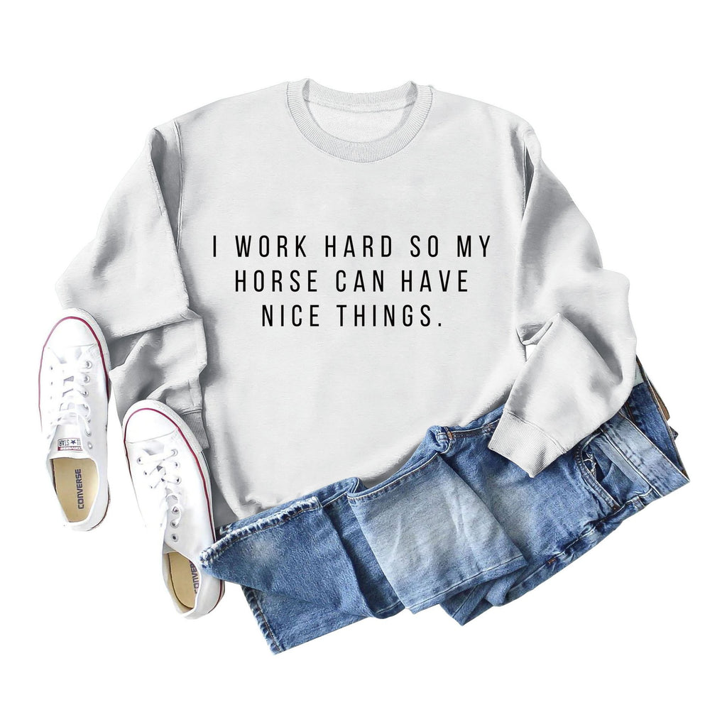 Casual Women's Autumn Winter Letter Sweater