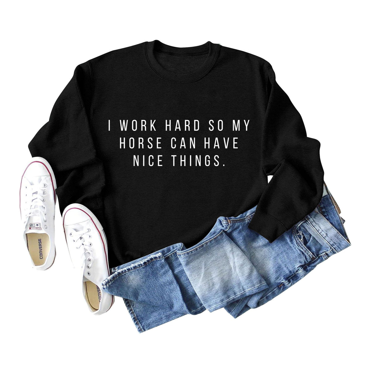 Casual Women's Autumn Winter Letter Sweater