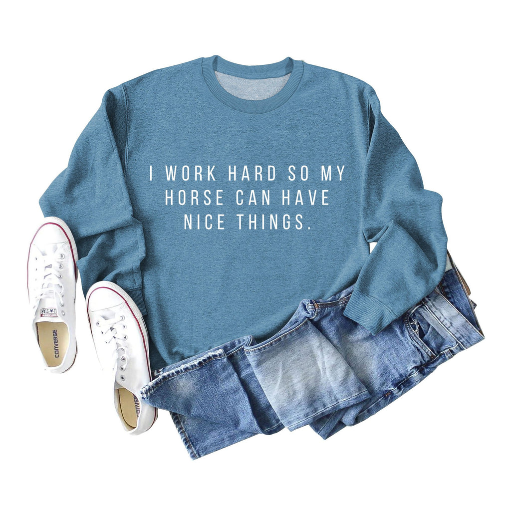 Casual Women's Autumn Winter Letter Sweater