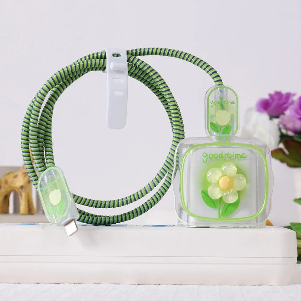 Silicone Charger Protector &amp; Cable Winder