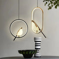 Rotatable Magpie Bird LED Pendant Hanging Light for Kitchen Dining Room