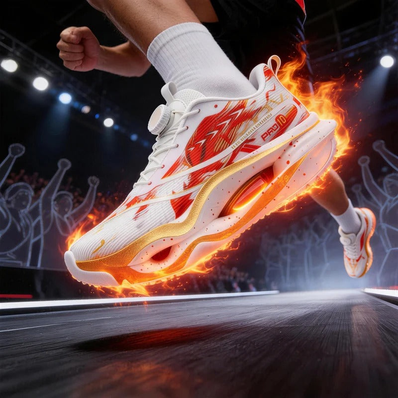 Carbon Plate Running Shoes – Breathable Cushioned Marathon Racing Sneakers