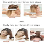 Anti-Scalding Ionic Straightening Comb – Salon-Smooth, Sleek & Frizz-Free Hair