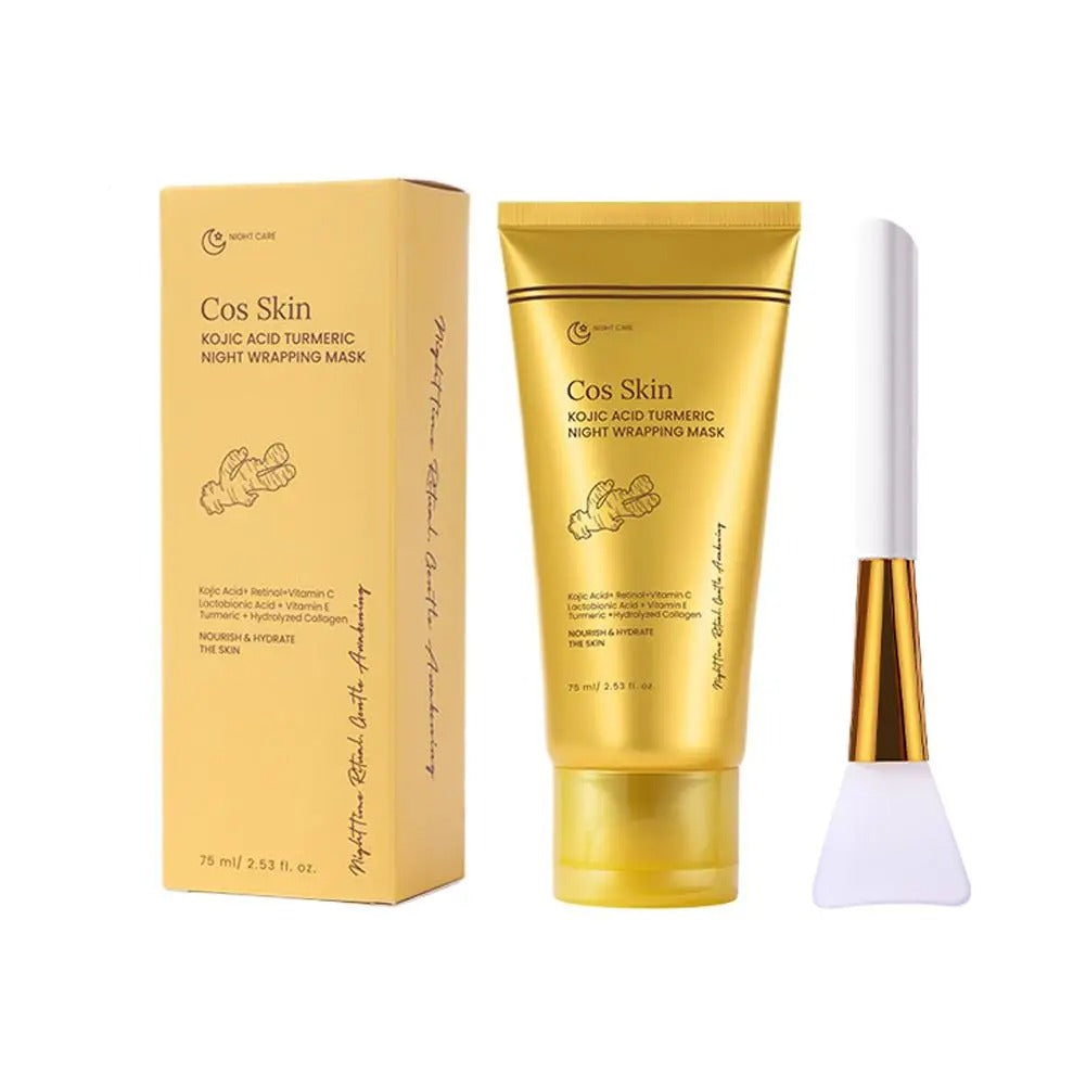 Turmeric Collagen Night Peel-Off Mask – Glow &amp; Even Tone