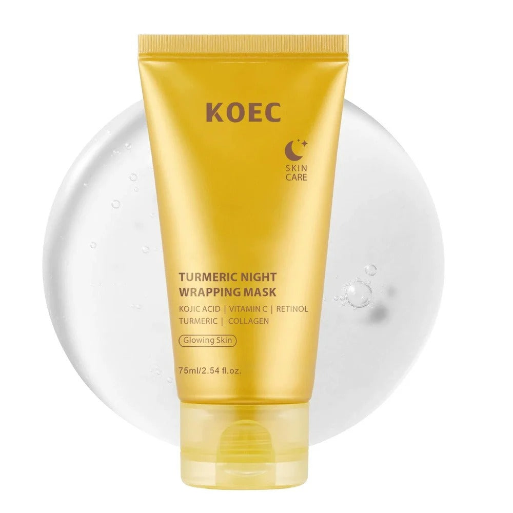 Turmeric Collagen Night Peel-Off Mask – Glow &amp; Even Tone