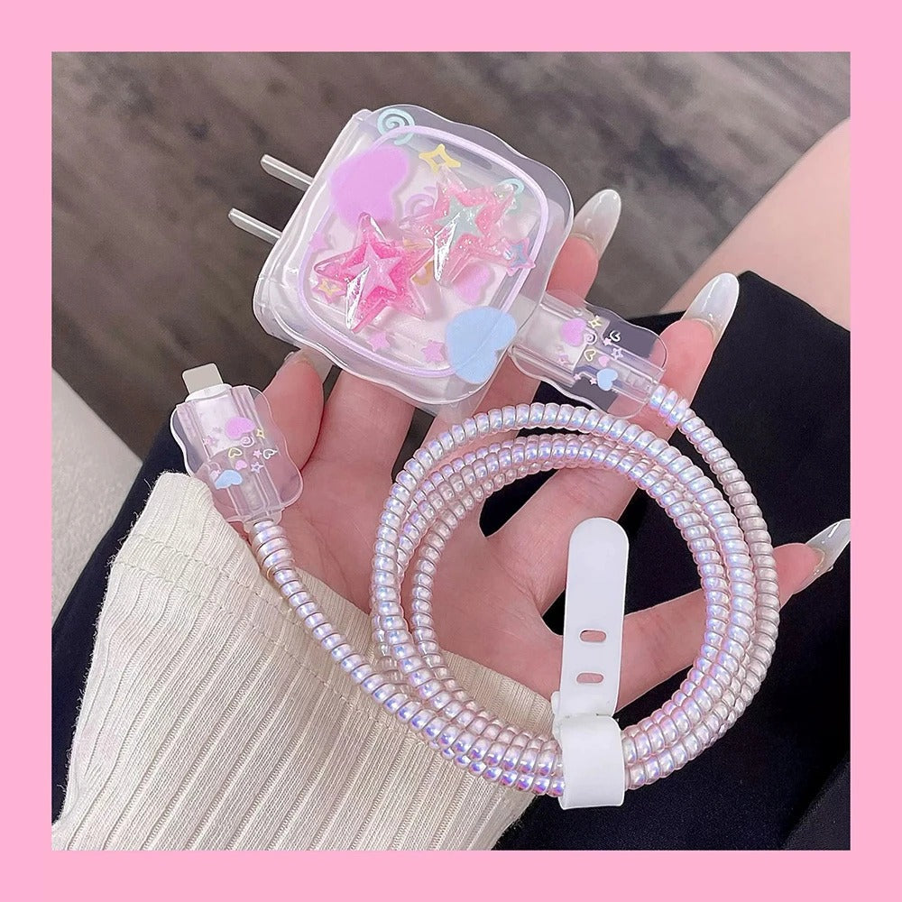 Silicone Charger Protector &amp; Cable Winder
