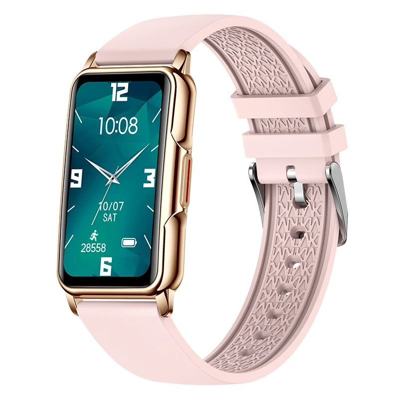 Ultra-Thin Smart Bracelet Watch for Men Women with Heart Rate Sports Tracking