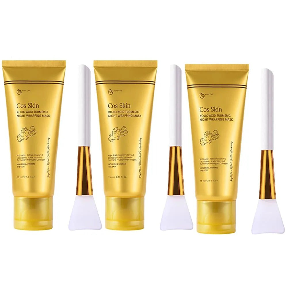 Turmeric Collagen Night Peel-Off Mask – Glow &amp; Even Tone